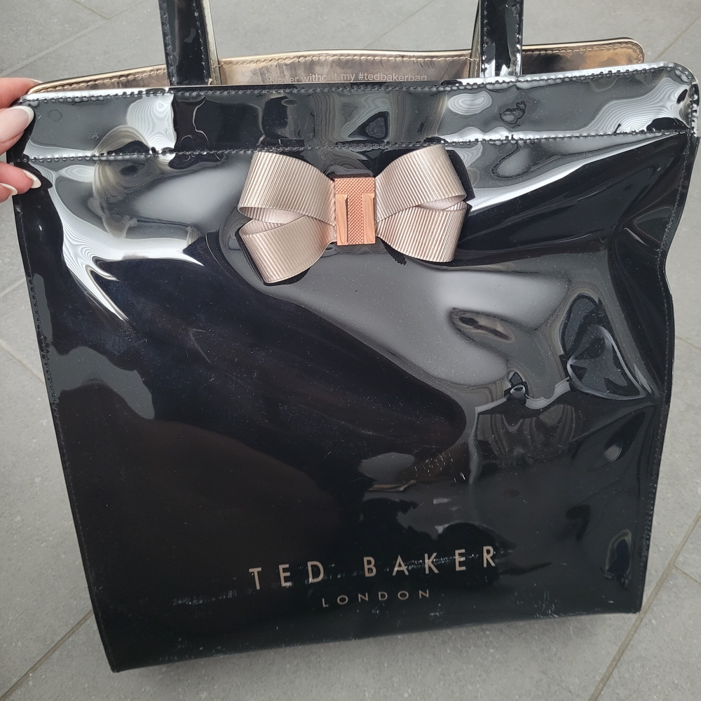 Ted Baker Black Tote Bag with Bow